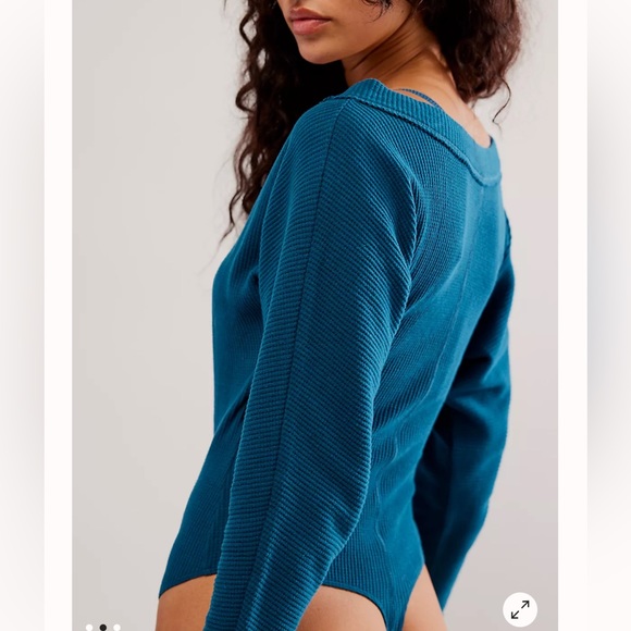 Free People Tops - Free People! Lovin This Feeling Bodysuit NWT!